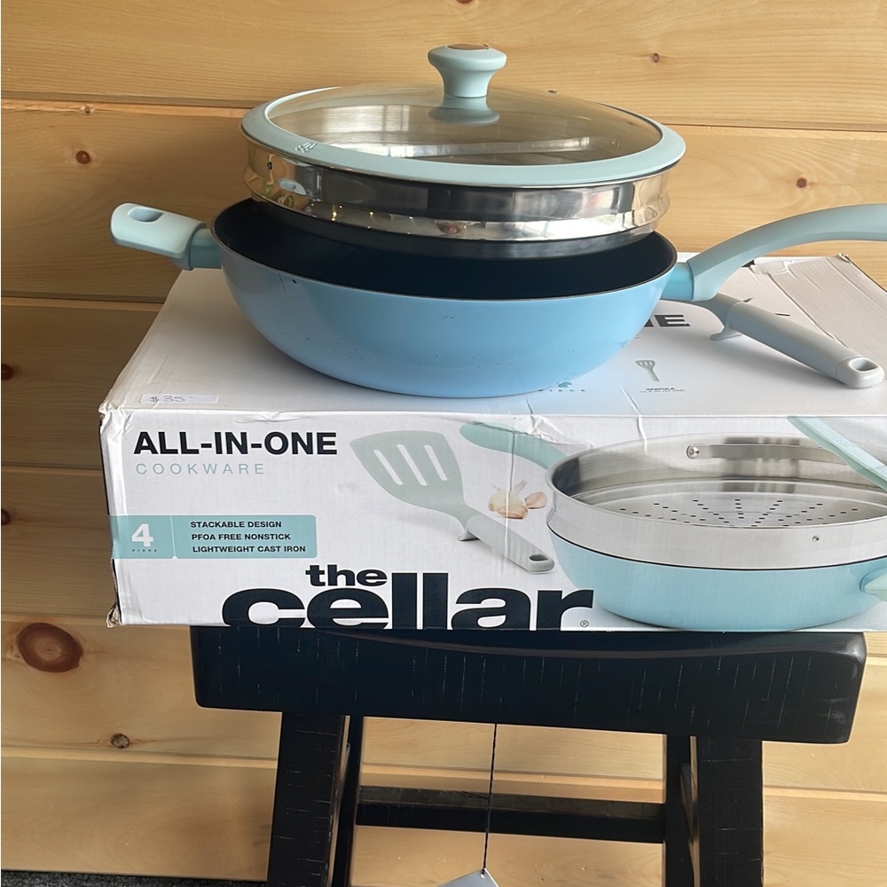 Cellar all in one pan blue